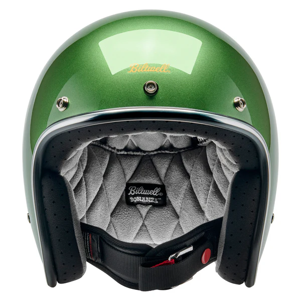 Шлем Biltwell BONANZA - 3/4 цвет - ирландский зеленый - размер XS - 1001-3117-201