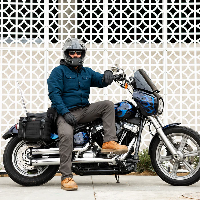 Шлем Biltwell GRINGO S ECE R22.06 - Gloss Storm Grey / Black Tracker - серо-черный с узором - размер M - 1003-562-503