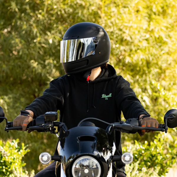 Зеркальный плоский визор Biltwell для шлемов GRINGO S и SV - R22.06 - 1114-221