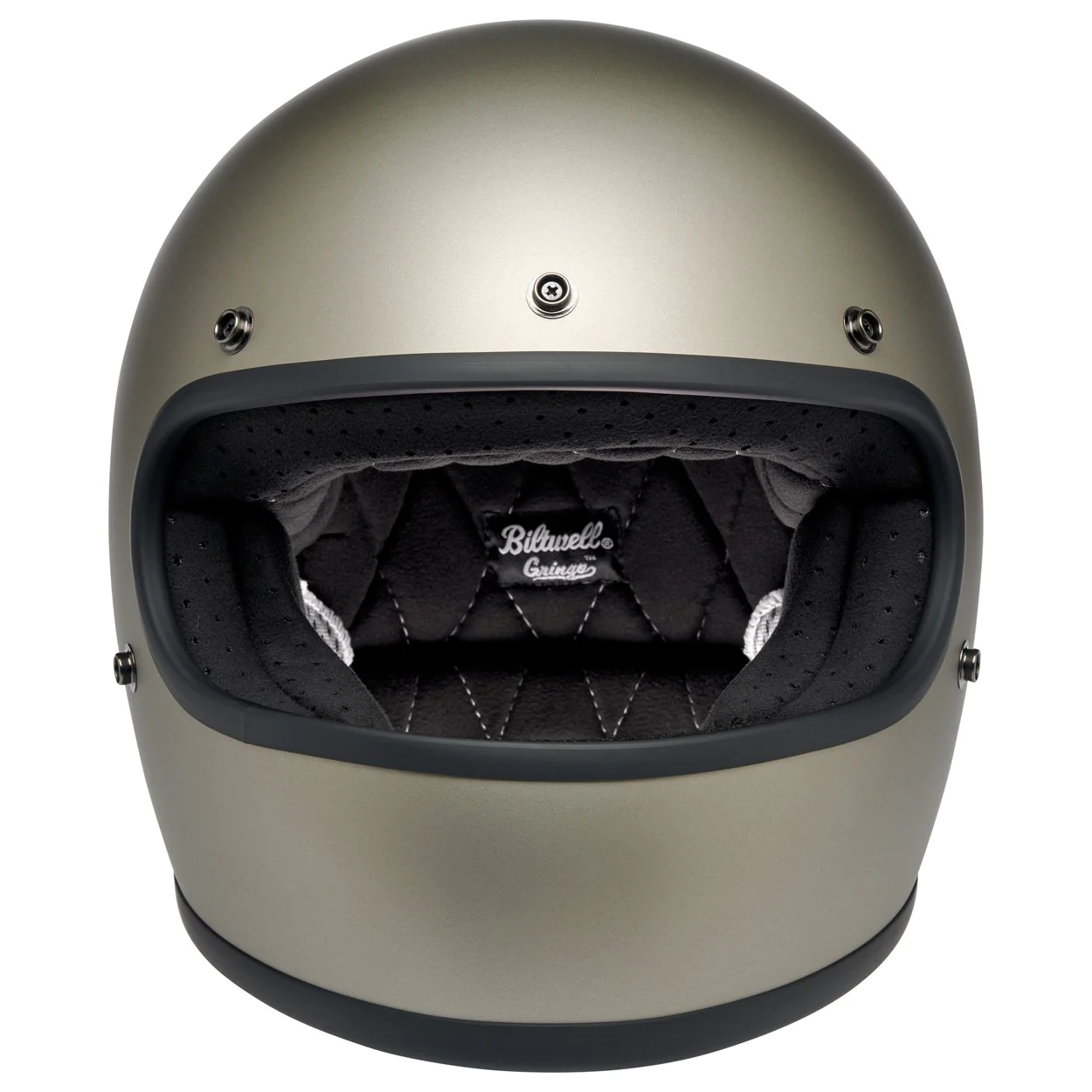 Шлем Biltwell Gringo - матовый титан - размер XXL - 1002-203-106, 0101-11431