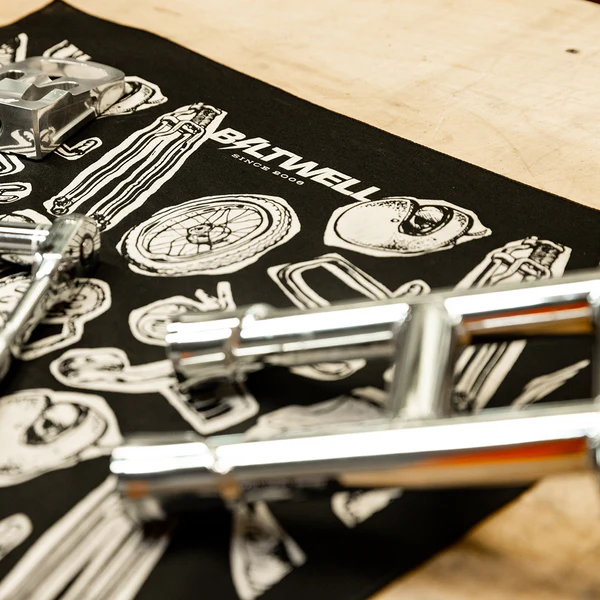 Бандана Biltwell Junk Black - черная - 8606-66