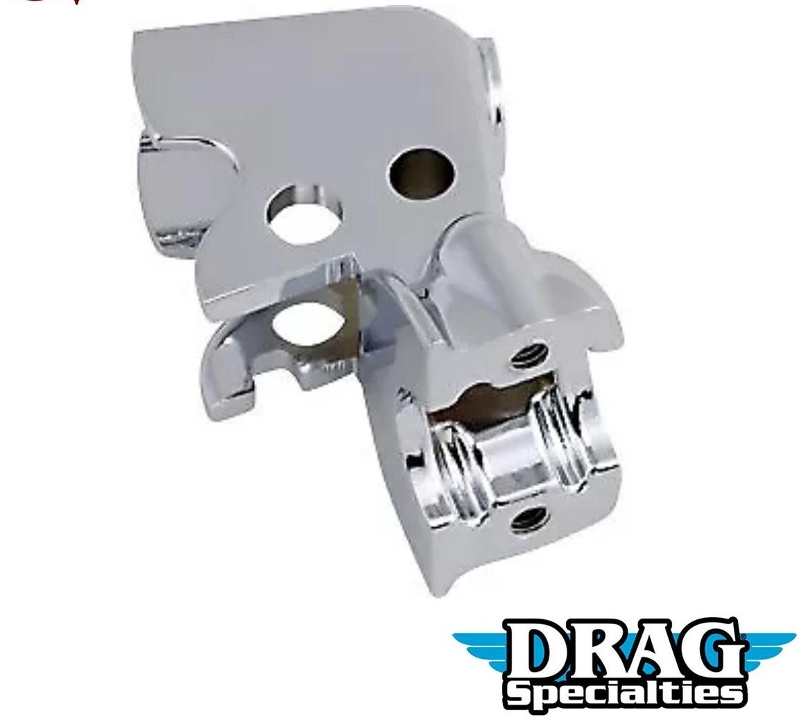 Хромированный кронштеин рычага сцепелния DS 290689 для Harley Touring 1996-2007 - замена OEM HD 38608-96