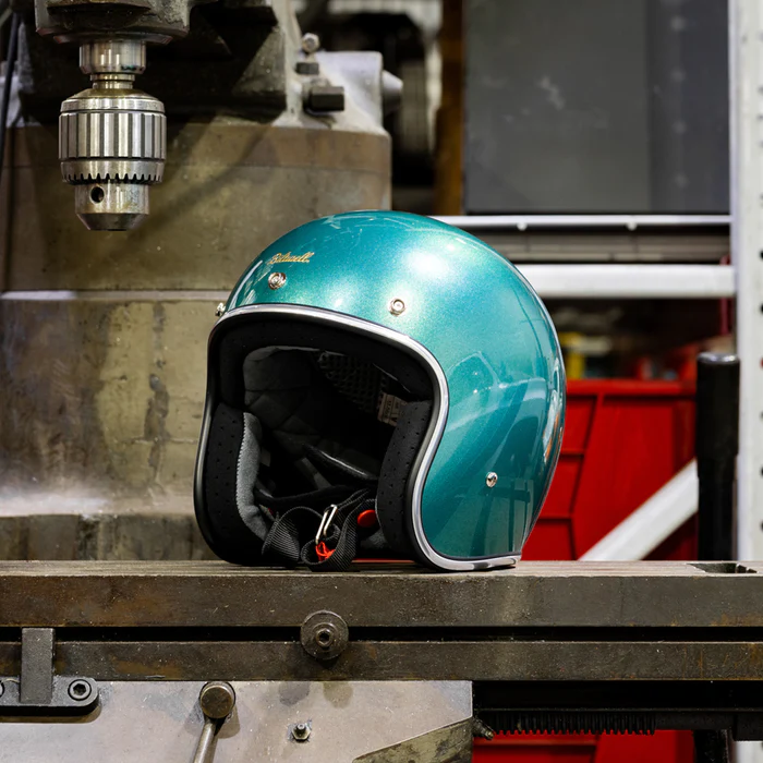 Шлем Biltwell BONANZA - 3/4 цвет -  каталина металлик - размер L - 1001-358-204, 0104-3160