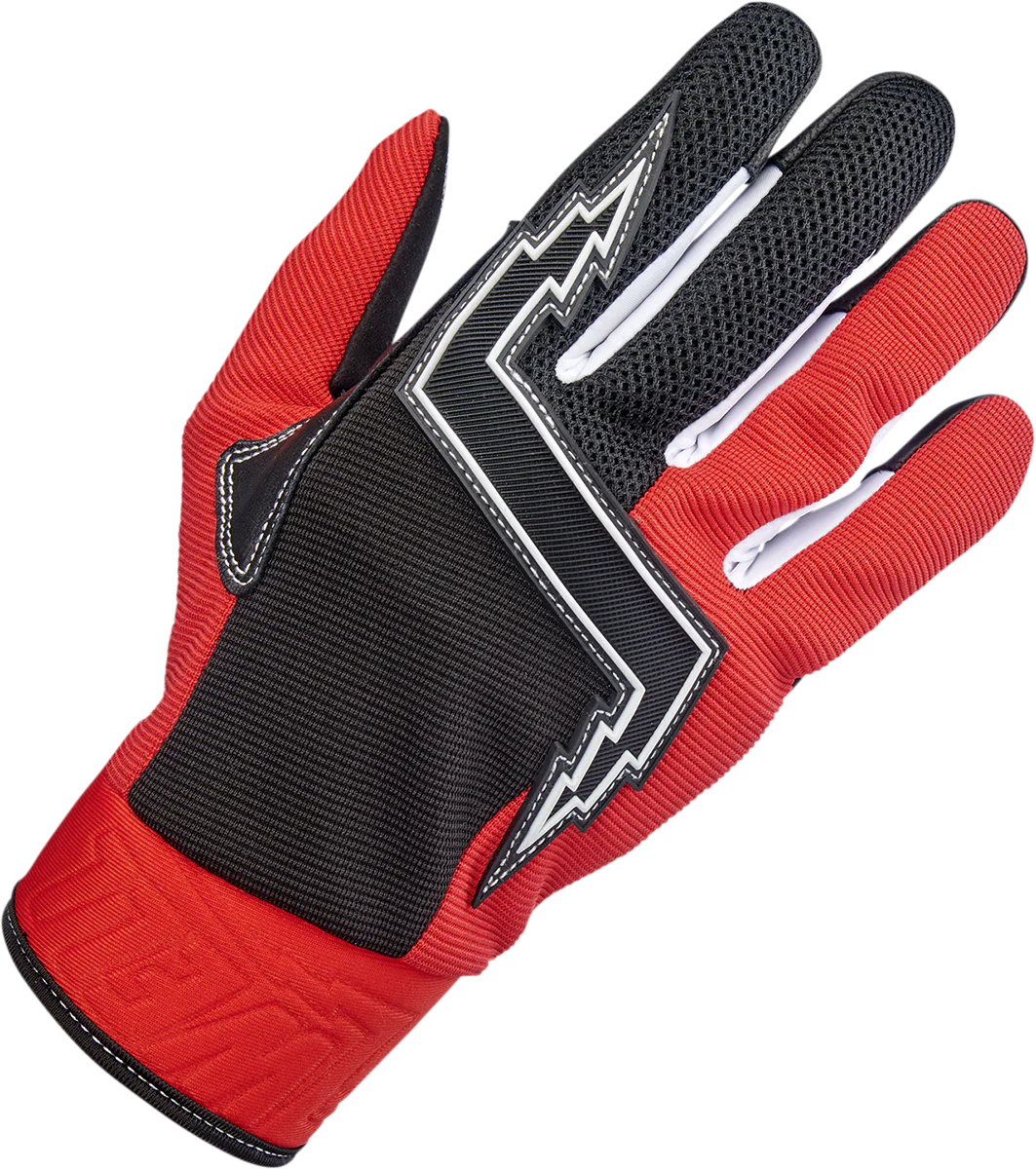 Перчатки Biltwell - Baja - красные - размер S - 3301-4196, 1508-0801-302