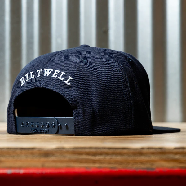 Кепка Biltwell - Script B Snap Back - Navy - 8002-4051-00