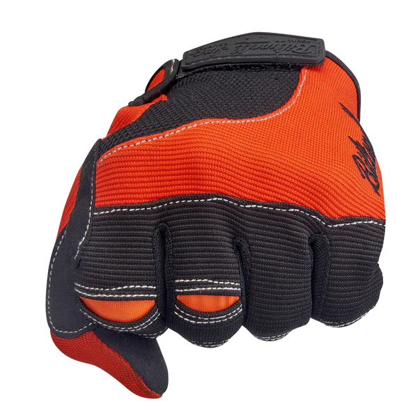 Перчатки Biltwell - MOTO GLOVES - оранжево-черные - размер M  - 1501-0106-003