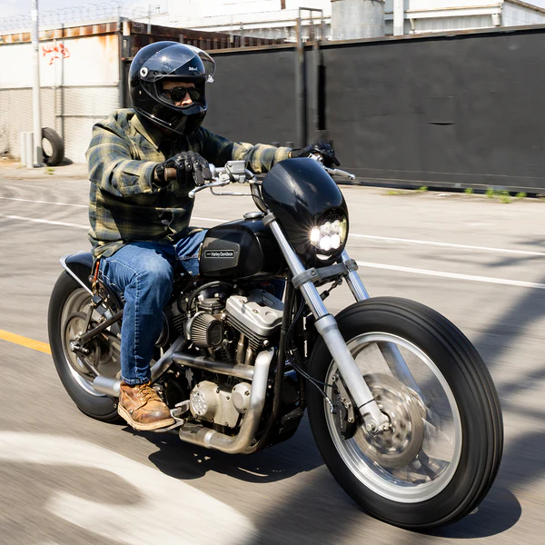 Шлем Biltwell Lane Splitter ECE R22.06 - черный глянец - размер XXL - 1004-101-506, 0101-16691