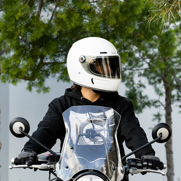 Легко тонированный плоский визор Biltwell для шлемов GRINGO S / SV - R22.06 - 1114-108