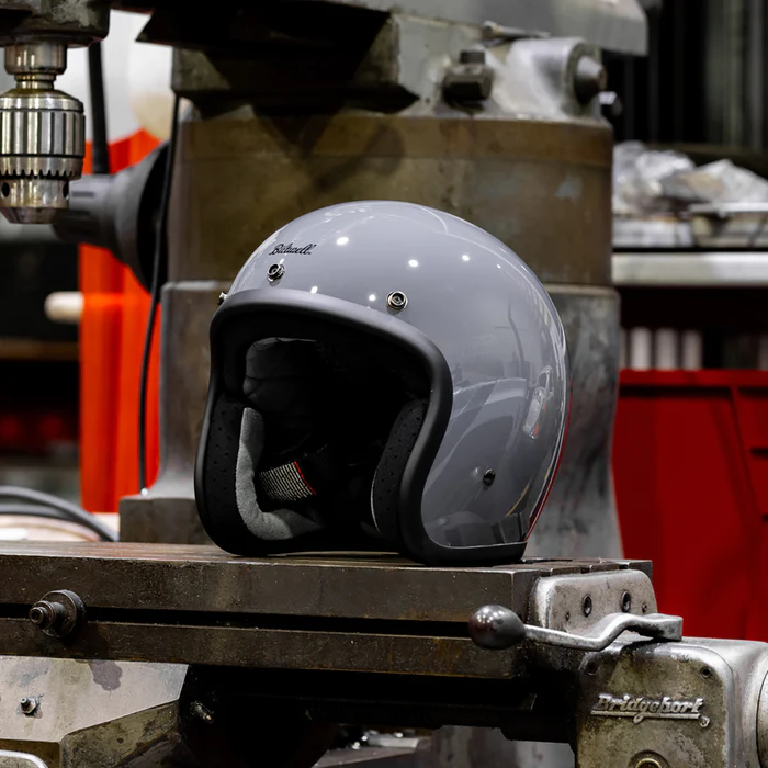 Шлем Biltwell BONANZA - 3/4 цвет -  серый глянец - размер XXL - 1001-165-206, 0104-3150