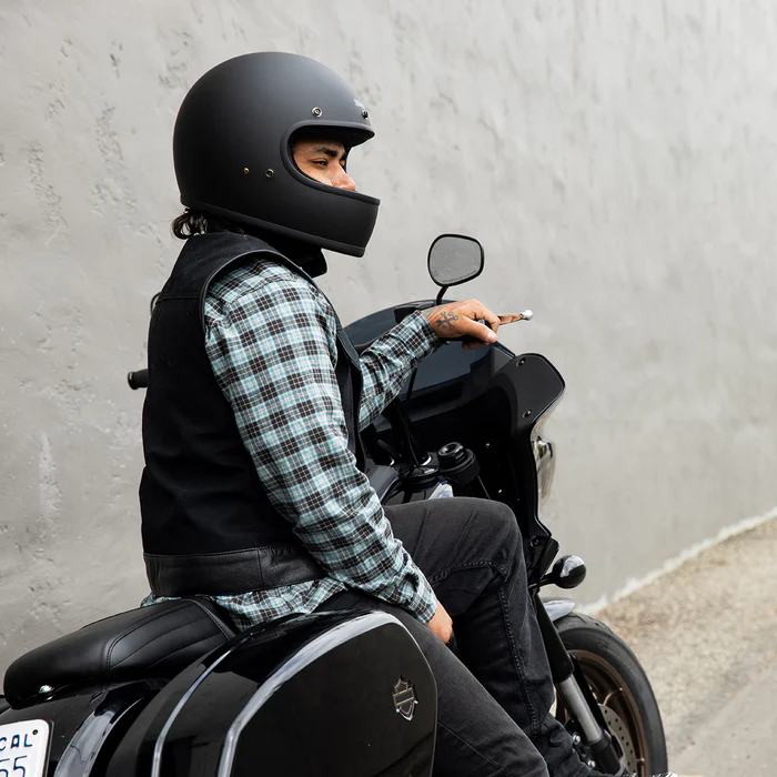 Шлем Biltwell Gringo - черный матовый - размер L - 1002-201-104, 0101-11411