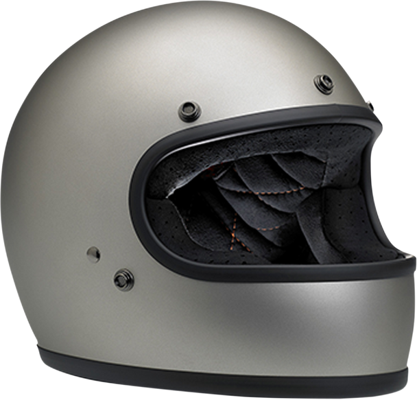 Шлем Biltwell Gringo - матовый титан - размер XXL - 1002-203-106, 0101-11431