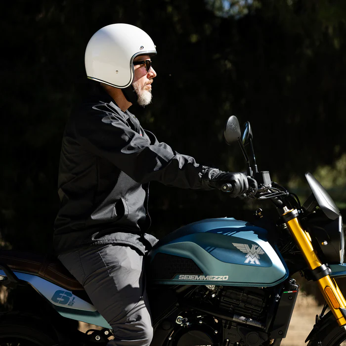 Шлем Biltwell BONANZA - 3/4 цвет -  белый глянец - размер S - 1001-164-202