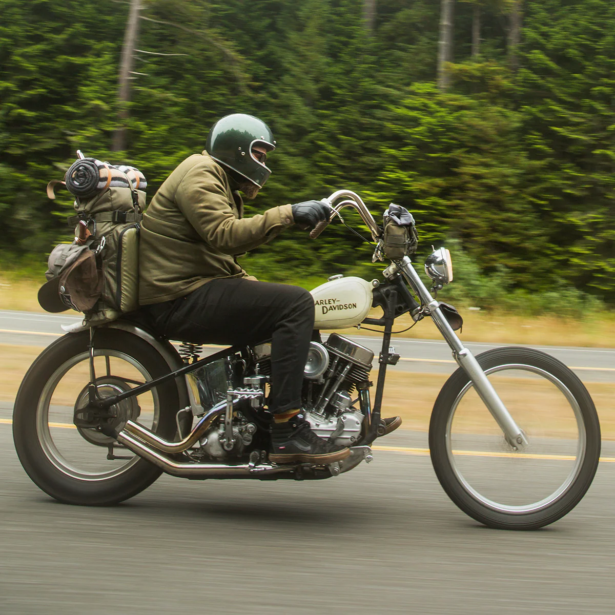 Сумка Biltwell Exfil-80 Bag Gen 1 - зеленая - 3003-02