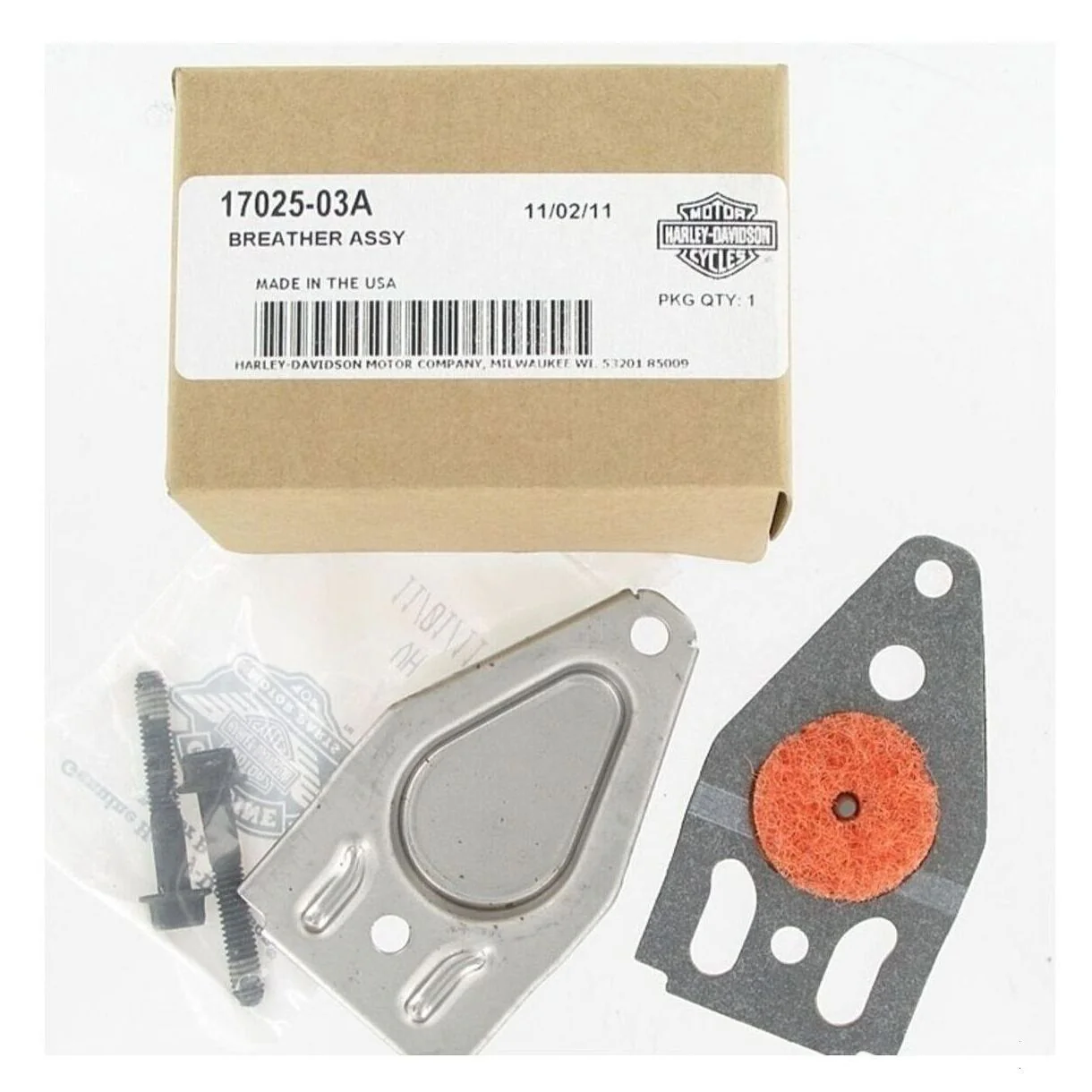 Сапун комплект OEM Harley-Davidson 17025-03A