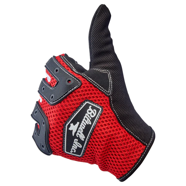 Перчатки Biltwell Inc. - ANZA GLOVES - цвет красный - размер M - 3301-4167, 1507-0801-003